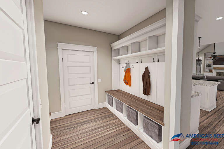 Modern Farmhouse House Plan #041-00204 Additional Photo