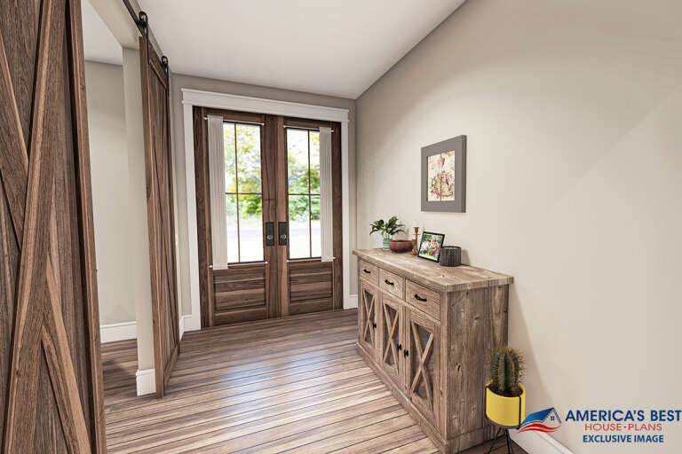Modern Farmhouse House Plan #041-00204 Additional Photo