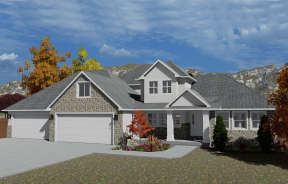 Traditional House Plan #2802-00043 Elevation Photo