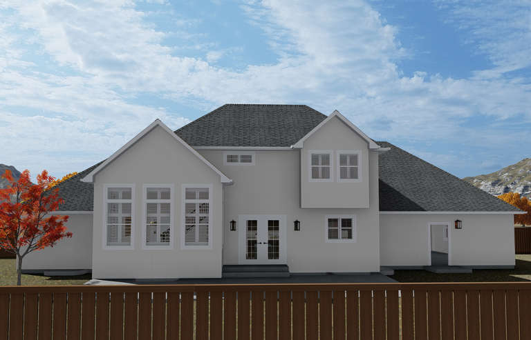Traditional House Plan #2802-00043 Elevation Photo