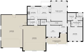 Main Floor for House Plan #2802-00043