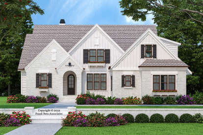 House Plan House Plan #23996 Front Elevation 