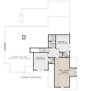 Second Floor for House Plan #8594-00418