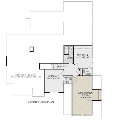 Second Floor for House Plan #8594-00418