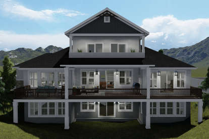 Northwest House Plan #2802-00045 Elevation Photo