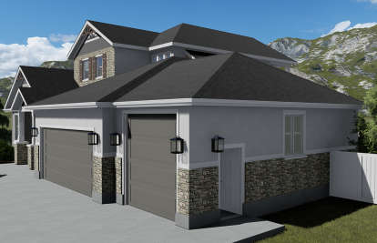 Northwest House Plan #2802-00045 Elevation Photo