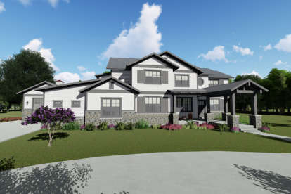 Northwest House Plan #425-00027 Elevation Photo