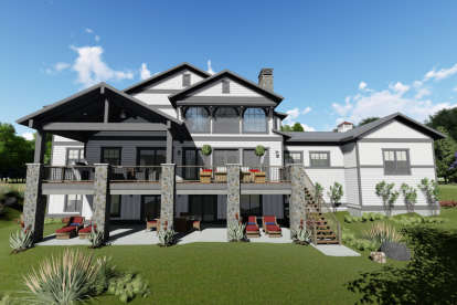 Northwest House Plan #425-00027 Elevation Photo