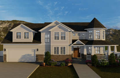 Victorian House Plan #2802-00048 Elevation Photo