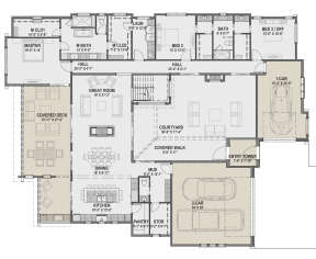 Main Floor for House Plan #425-00029