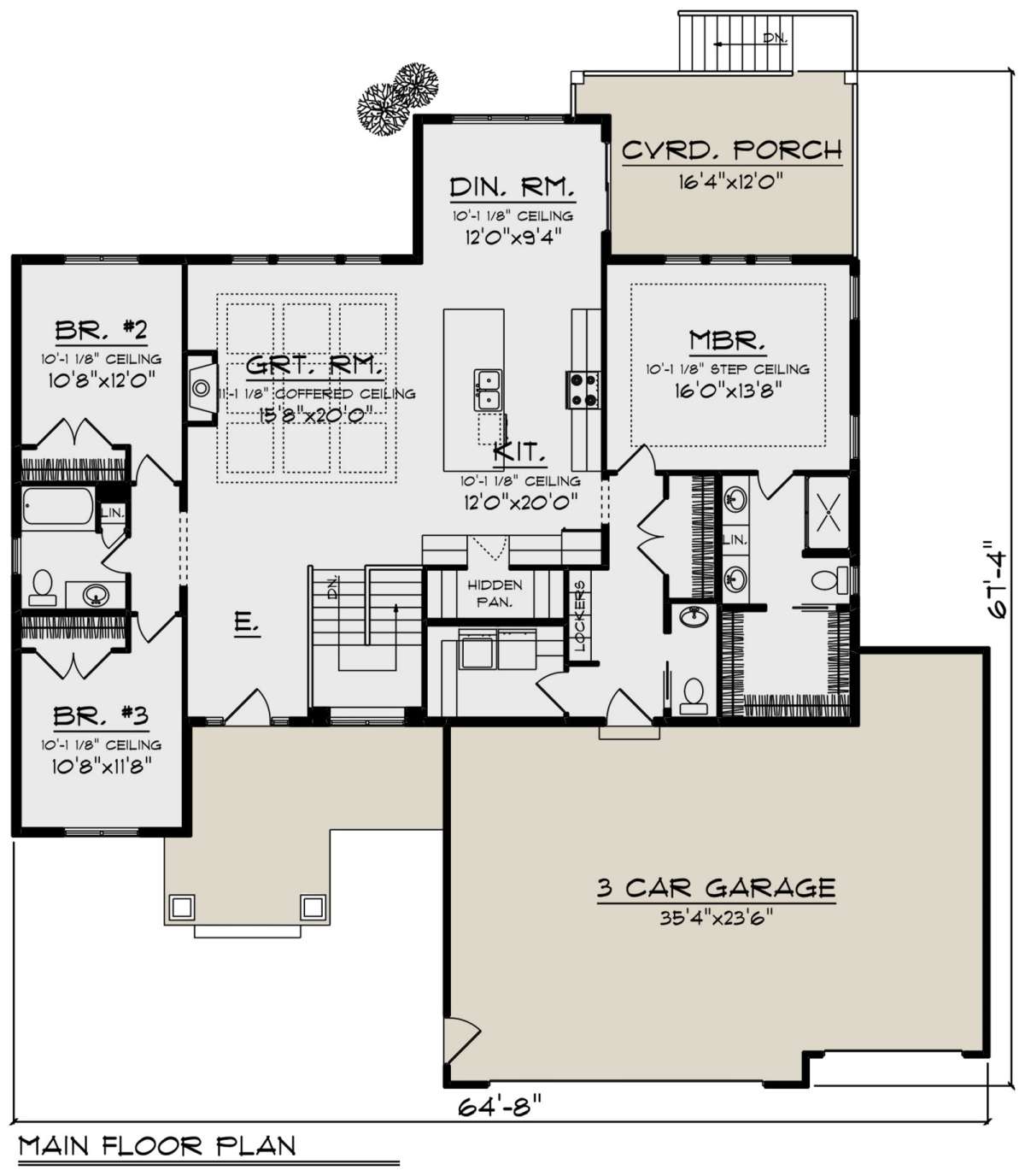 Main Floor for House Plan #1020-00343