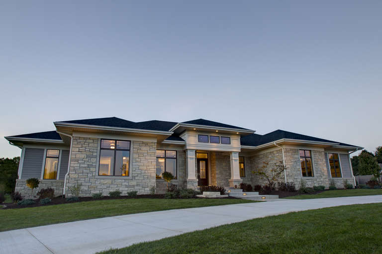 House Plan House Plan #24019 Front Elevation 