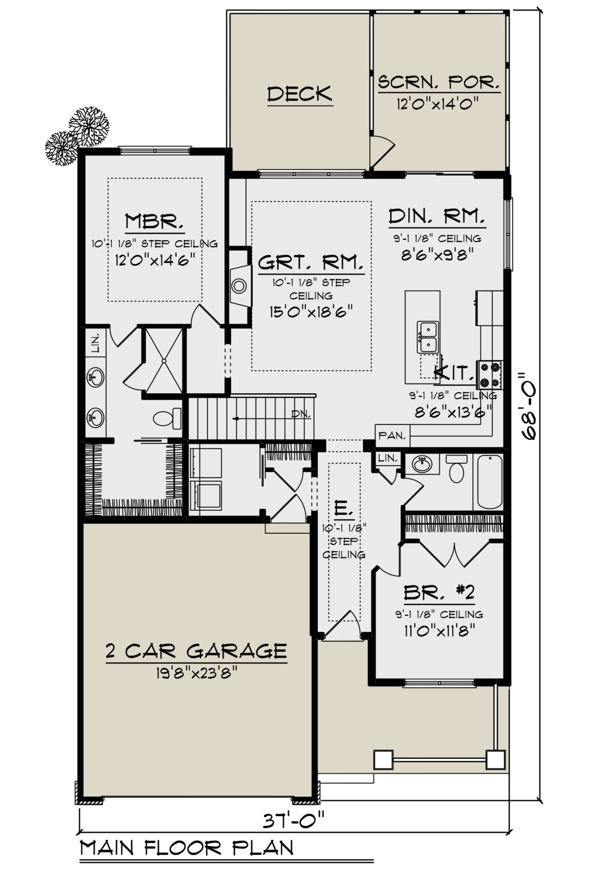 Main Floor for House Plan #1020-00352
