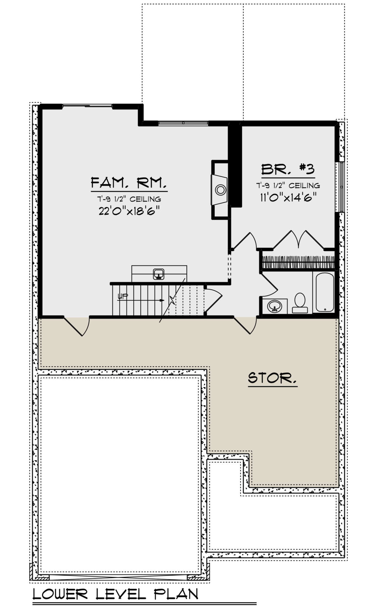 Basement for House Plan #1020-00352