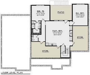 Basement for House Plan #1020-00353