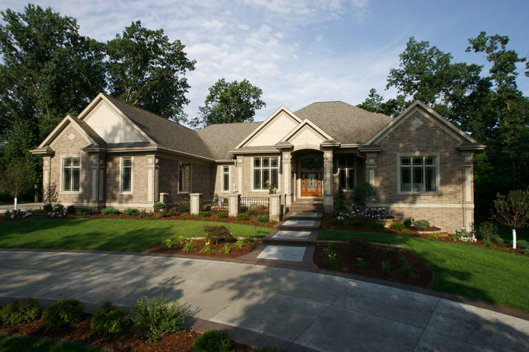 House Plan House Plan #24026 Front Elevation 