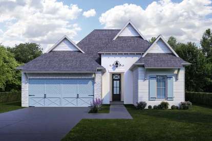 French Country House Plan #7516-00049 Elevation Photo
