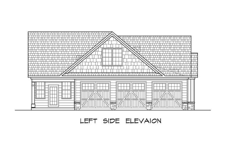 Craftsman House Plan #6082-00179 Elevation Photo