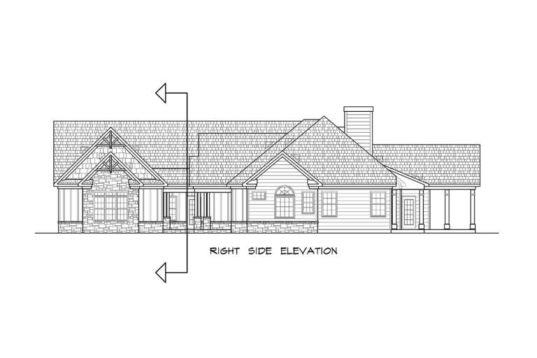 Craftsman House Plan #6082-00179 Elevation Photo