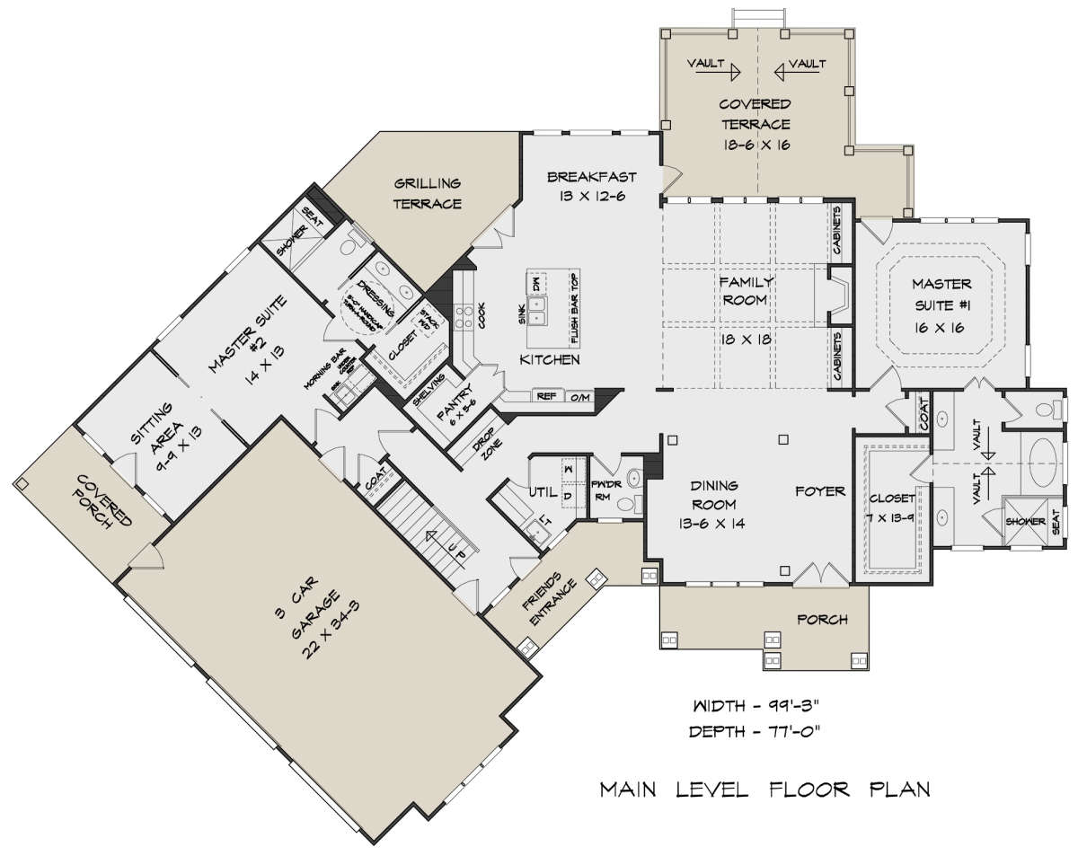 Main Floor for House Plan #6082-00179