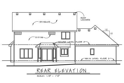 Craftsman House Plan #402-01620 Elevation Photo