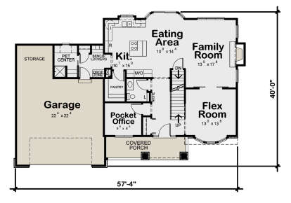 Main Floor for House Plan #402-01620