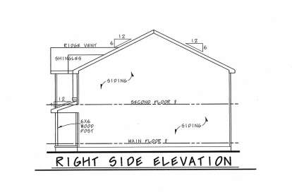 Traditional House Plan #402-01622 Elevation Photo