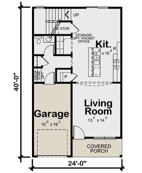 Main Floor for House Plan #402-01622