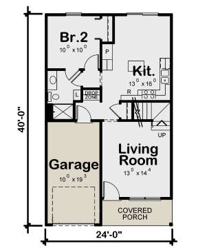 Main Floor for House Plan #402-01623