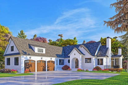 Craftsman House Plan #286-00104 Elevation Photo