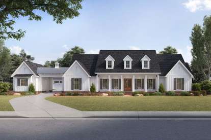 4 Bed, 3 Bath, 3272 Square Foot House Plan - #4534-00020
