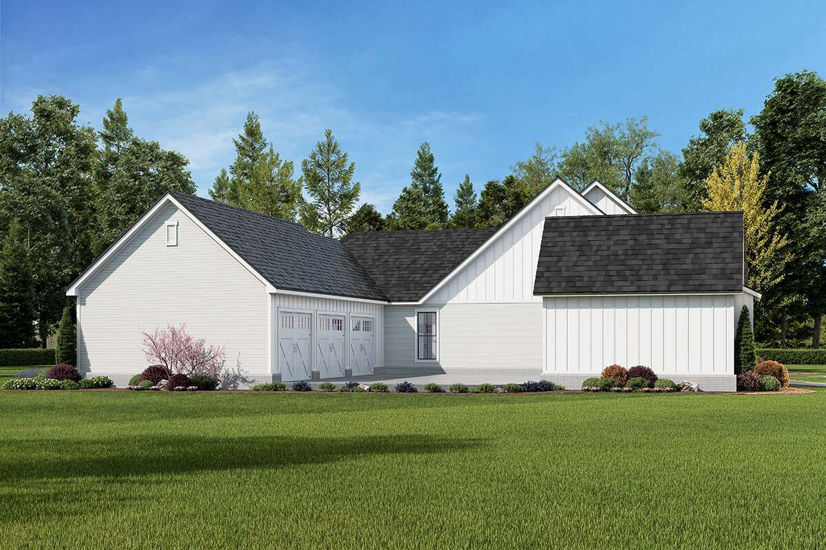 Modern Farmhouse Plan: 3,272 Square Feet, 4 Bedrooms, 3.5 Modern Farmhouse Plan: 3,272 Square Feet, 4 Bedrooms, 3.5