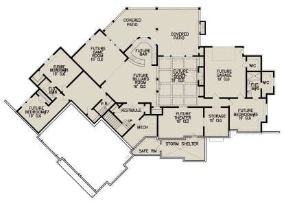 Basement                                for House Plan #699-00258