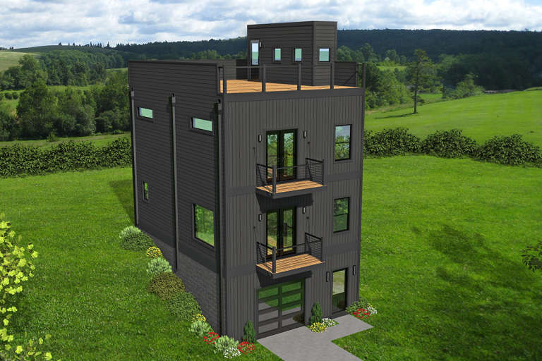 House Plan House Plan #24056 Front Elevation 