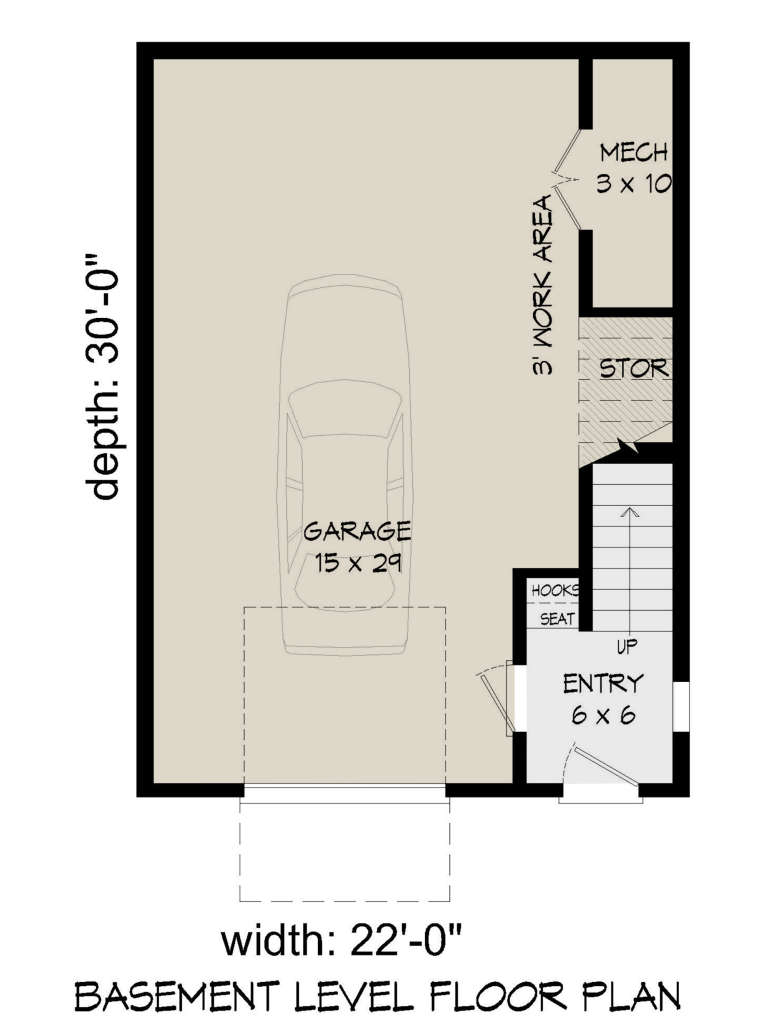 House Plan House Plan #24056 Drawing 1