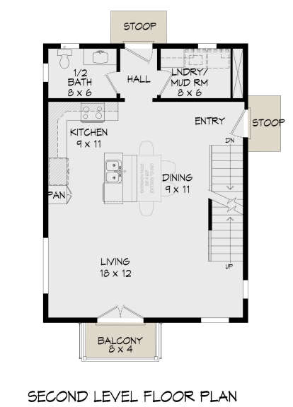 Main Floor for House Plan #940-00196