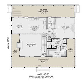 Main Floor for House Plan #940-00197