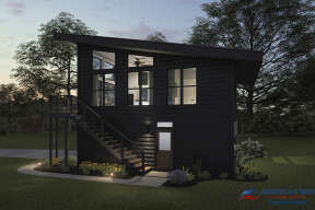 Modern House Plan #940-00198 Elevation Photo