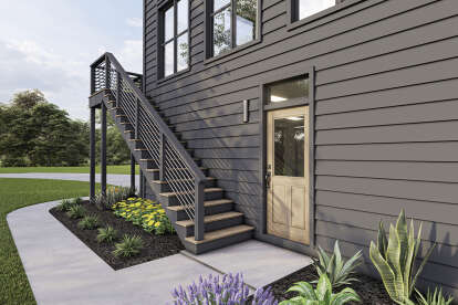 Modern House Plan #940-00198 Elevation Photo