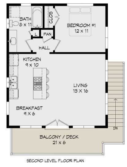 House Plan House Plan #24058 Drawing 1