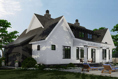 Modern Farmhouse House Plan #098-00319 Elevation Photo