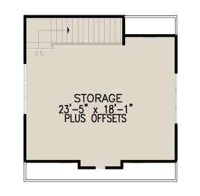 Storage for House Plan #699-00259