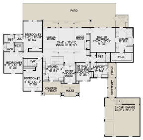 Main Floor for House Plan #699-00260