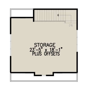 Storage above Garage for House Plan #699-00260