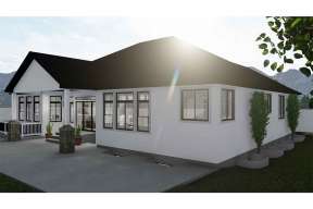 Ranch House Plan #2802-00049 Elevation Photo