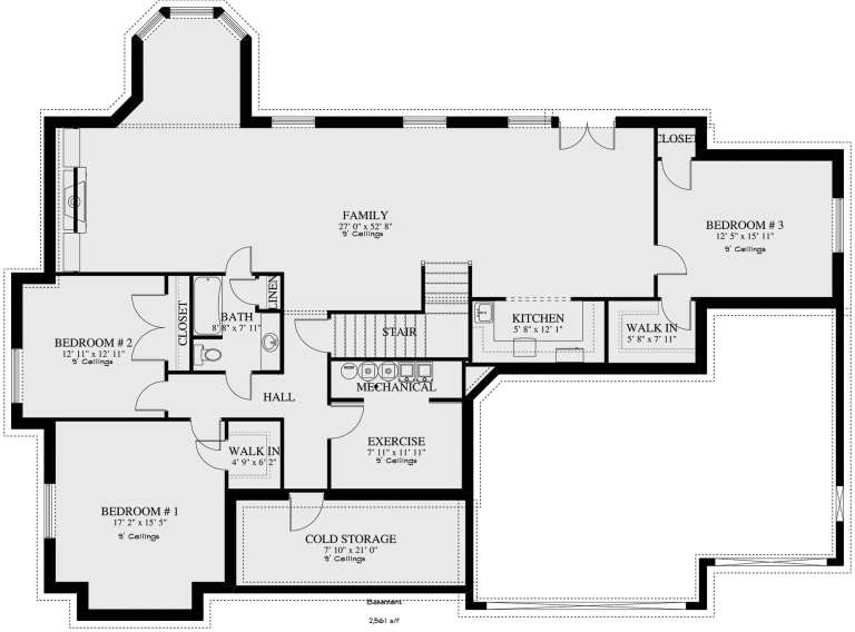House Plan House Plan #24081 Drawing 2
