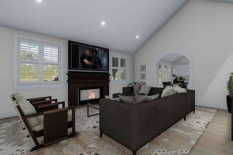 Ranch House Plan #2802-00050 Additional Photo
