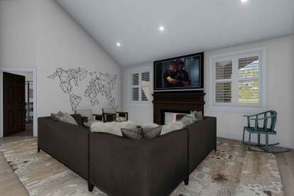 Ranch House Plan #2802-00050 Additional Photo