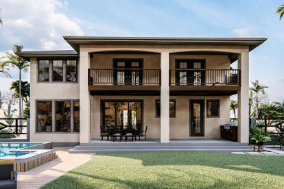Mediterranean House Plan #963-00377 Elevation Photo