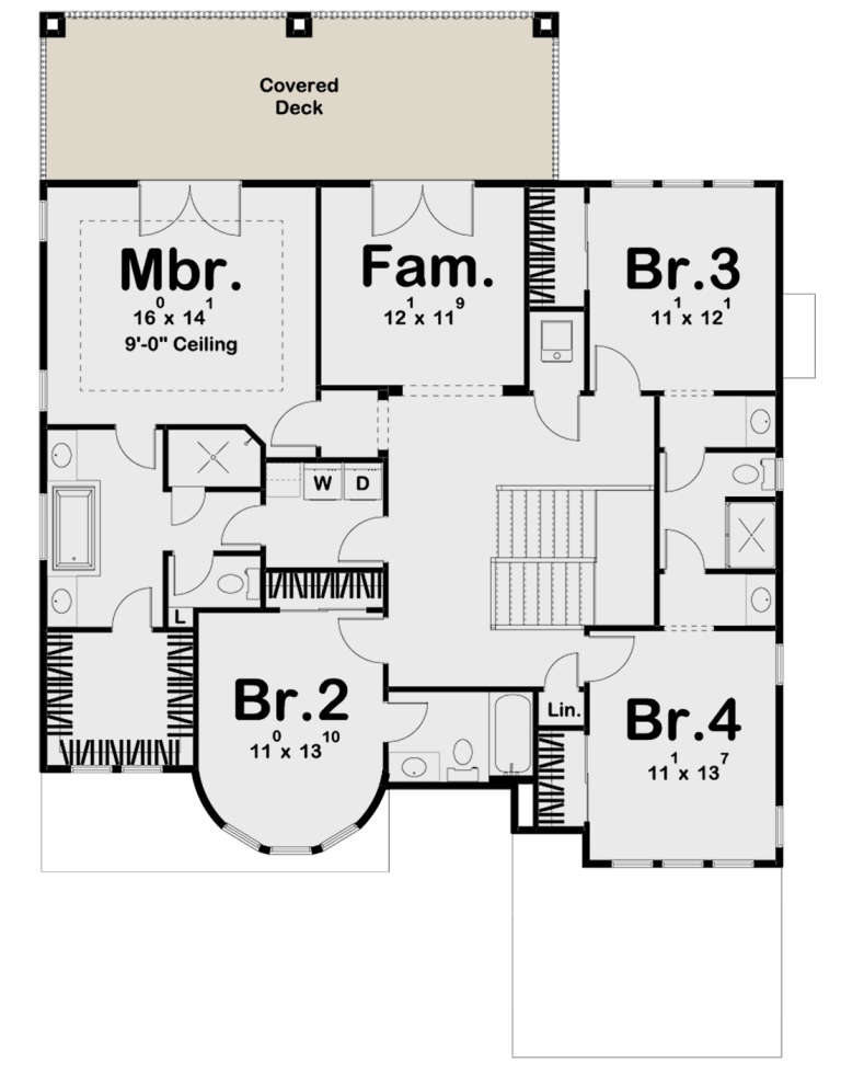 House Plan House Plan #24084 Drawing 2